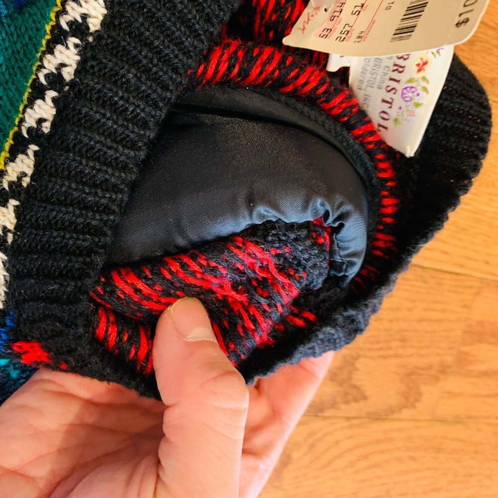 NWT Vintage Susan Bristol Knit Sweater Hand Embroidered 1992 - Picture 10 of 16